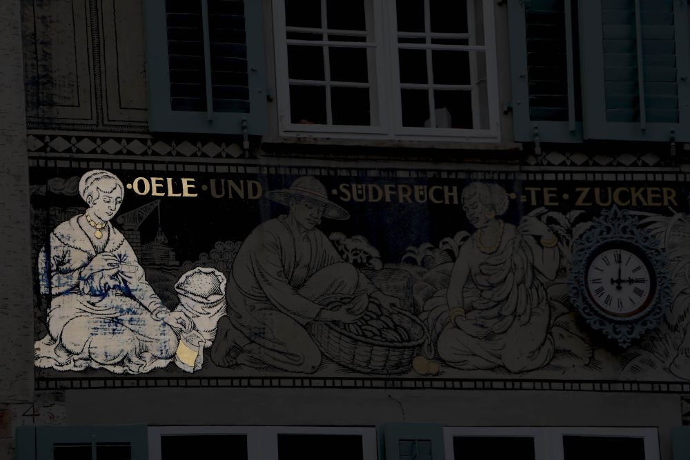 A clock on a building

Description automatically generated with low confidence